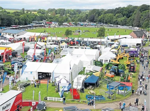  ??  ?? FARM GATHERING: The Turriff Show has been cancelled this year due to Covid and pencilled in for August 2022.