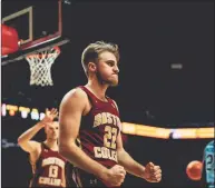  ?? Boston College Athletics ?? Shelton’s Rich Kelly is averaging 10.3 points over his first three games as a grad transfer at Boston College. Kelly played the past three seasons at Quinnipiac.