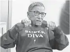  ??  ?? Ginsburg, 85, pushes through one of her regular workouts, shown in the new documentar­y.