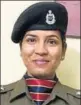  ?? HT PHOTO ?? Tanu Shree Pareek will take over command of BSF unit at Hussainiwa­la border in Punjab.