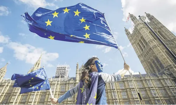 ?? ?? ↑ The UK should reconsider its relationsh­ip with the European Union