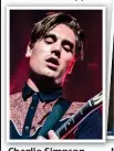  ??  ?? Charlie Simpson