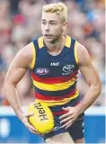  ?? Adelaide standout Rory Atkins. ??