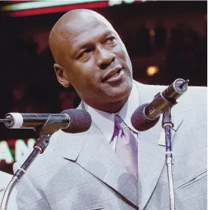  ??  ?? Michael Jordan apelou ao fim dos conflitos raciais