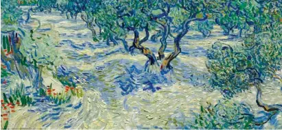  ?? (Wikimedia Commons) ?? VINCENT VAN GOGH’S ‘Olive Trees.’