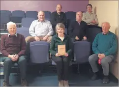  ?? (Pic: Kilfinane Coshlea Historical Society) ?? Some of the members of the Kilfinane Coshlea Historical Society - front l-r: Patsy McGrath, Angela Hennessy and Robert O’Sullivan; Middle - Michael O’Reilly and Jim Flynn; Back - John Kearney and Finbar Connolly.