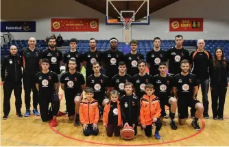  ??  ?? The EJ’s Sligo All Stars team with coach Shane O’Meara last season.