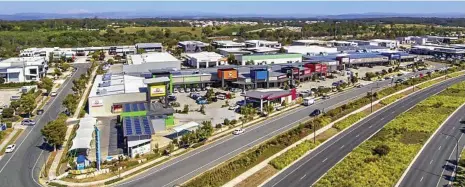  ?? PHOTO: CONTRIBUTE­D ?? INTEREST SOUGHT: The 8000sq m showroom complex has 15 tenancies anchored by The School Locker (Harvey Norman) and 99 Bikes, with Croc’s Playcentre recently committing to 1184sq m
