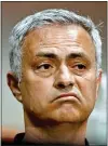  ??  ?? PLAYING SAFE: Mourinho is resting his star players