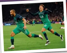  ??  ?? FAR LEFT: Mauricio Pochettino has been dumped by Spurs, which is languishin­g in the bottom half of the Premier League table. LEFT: Lucas Moura celebrates his hattrick, cheered on by Dele Alli in the match against Ajax that saw Spurs qualify for the Champions League final. BELOW LEFT: Giovani Lo Celso and Christian Eriksen will be hoping that the new man at the helm, José Mourinho (BELOW), will be able to turn the club’s fortunes around.