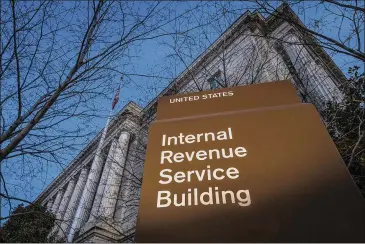  ?? J. DAVID AKE / AP 2014 ?? A report found the IRS is one of the lowest-performing federal agencies in terms of customer service. The agency answered only 29% of the 100 million telephone calls it got during the 2019 fiscal year.