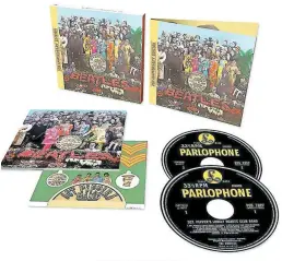  ??  ?? Sgt. Pepper’s Lonely Hearts Club Band – Édition 50e anniversai­re