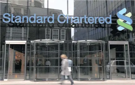  ??  ?? A Standard Chartered bank in London. Standard Chartered’s group chief executive Bill Winters and his board last month discussed the potential sale of Standard Chartered Private Equity to its managers.