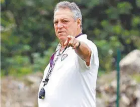  ?? NELSON PEREZ / FLUMINENSE F.C. ?? O técnico Abel Braga desperta o interesse de Internacio­nal e Santos