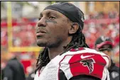  ?? MIKE EHRMANN / ?? Roddy White did not play last season after being released by the Falcons in March 2016.