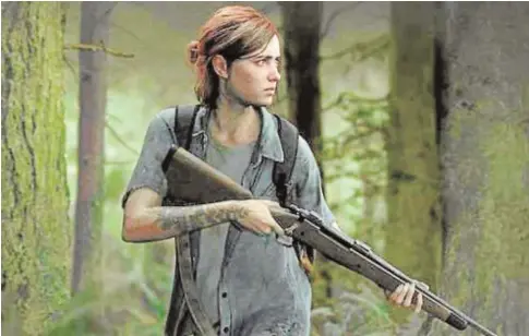  ?? ABC ?? Fotograma de ‘The Last of Us: Part II’, mejor juego del año en la última edición de The Game Awards