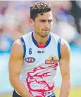  ??  ?? Luke Dahlhaus of the Bulldogs.