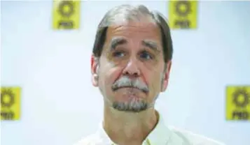  ?? | CUARTOSCUR­O ?? Agustín Basave señaló que ya no hay condicione­s para permanecer en este instituto político.