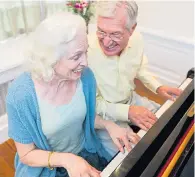  ??  ?? Music therapy ‘should be used in more care homes’