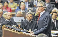  ??  ?? By reintroduc­ing meters, Gov. Doug Burgum hopes to encourage more parking turnover, leading to more sales for businesses and more tax revenue.