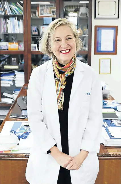  ?? Picture: Esa Alexander ?? FIGHTING INSTINCTS Glenda Gray, professor and president of the South African Medical Research Council.