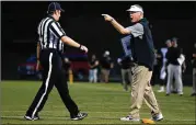  ?? AJC 2018 ?? Rush Propst won seven state titles at Hoover, Ala., and Colquitt County. He has not commented publicly since the accusation­s against him were made in deposition by the former director of Valdosta’s booster club.