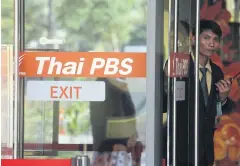  ?? PORNPROM SATRABHAYA ?? Thai public service broadcaste­r, ThaiPBS, is now under the spotlight following a scandal that threatens its future.