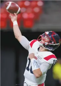  ?? DARRYL DYCK LA PRESSE CANADIENNE ?? Les Alouettes n’ont pas gagné au domicile des Elks depuis le 5 octobre 2013 et ils ont perdu leurs six dernières sorties à Edmonton.