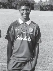  ?? FILE ?? Jordan Johnson of Wolmer’s Boys.