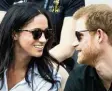  ?? Foto: Danny Lawson, dpa ?? Auf Meghan Markles Nase wird jede Bril le besonders.