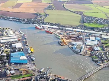  ??  ?? Top: Seaway 7, the renewables arm of Subsea 7, will create up to 50 jobs in its Aberdeen operation as a result of being awarded the contract to install Seagreen’s turbine foundation­s and interarray cables.
Above: The Port of Montrose will host SSE Renewables’ operations and maintenanc­e base for the project.
Left: John Hill, SSE Renewables’ project director for Seagreen.