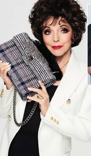  ??  ?? Picture: KURT GEIGER. JOAN MODELS THE FABRIC KENSINGTON BAG, £119.20, KURTGEIGER.COM