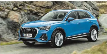  ?? FOTOS: AUDI ?? Der neue Audi Q3 ist zehn Zentimeter länger als sein Vorgänger und bietet daher mehr Platz im Innenraum.