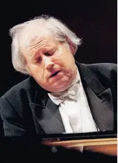  ??  ?? Il pianista Grigorij Sokolov