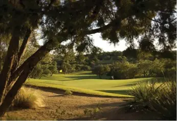  ??  ?? Barton Creek Resort & Spa in Austin, Texas, has a “Fore! For Father’s Day” package that comes with four rounds of golf, plus accommodat­ion, daily breakfast, a steak dinner and a bucket of beers.