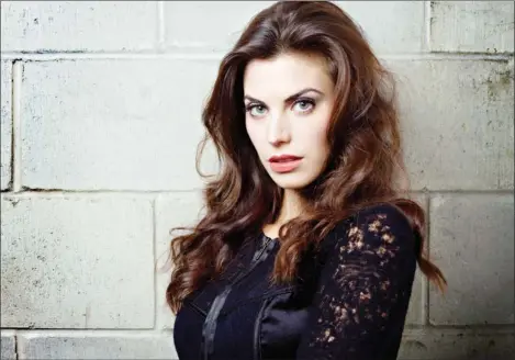  ?? SACHA MULLEN ?? Meghan Ory has fond memories of acting in student production­s at Royal Oak Middle and Claremont Secondary schools.