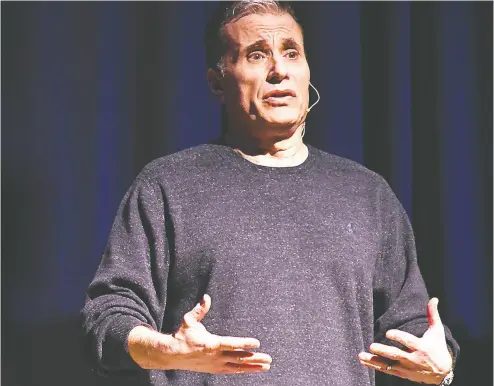  ?? Tom Morison / Postmedia news files ?? Michael Landsberg, former host of TSN’S Off the Record, is the founder of the mental-health charity Sicknotwea­k.