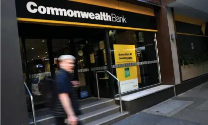  ?? Photograph: Joel Carrett/AAP ?? Commonweal­th Bank executives told a parliament­ary hearing that profits from its superannua­tion arm had ‘been steadily decreasing’ due to fee reductions.