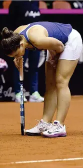  ??  ?? Sara Errani vanta anche tre vittorie in Fed Cup con l’Italia (nel 2009, 2010 e 2013) È stata la seconda italiana di sempre, dopo la Schiavone, a raggiunger­e una finale di Slam