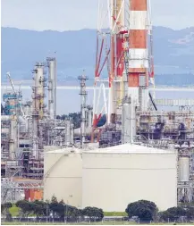  ?? Picture / NZME ?? New Zealand Refining, the country’s only refinery operator, rose 1.3 per cent to $2.43.