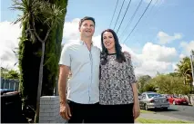  ?? CHRIS MCKEEN / STUFF ?? Security for Clarke Gayford and Jacinda Ardern makes their neighbours feel safer.