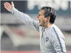  ?? AFP ?? Barros Schelotto, en una semana trascenden­te