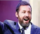  ?? GETTY IMAGES ?? Adam Sandler greets the audience during the 24th Annual Mark Twain Prize For American Humor at The Kennedy Center.