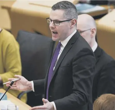  ?? PICTURE: JEFF J MITCHELL/GETTY ?? 0 The new tax bands were introduced by finance secretary Derek Mackay