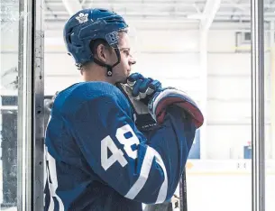  ?? CHRISTOPHE­R KATSAROV THE CANADIAN PRESS ?? Marlies defenceman Calle Rosen may be a year away from moving up to the NHL..