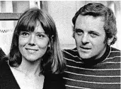  ?? BOB DEAR/AP ?? “Macbeth” stars Diana Rigg and Anthony Hopkins on opening night at the National Theatre in London in 1972.