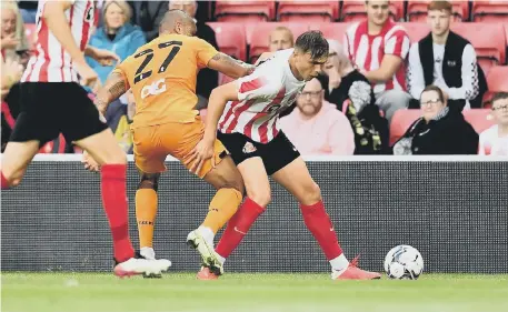  ??  ?? Youngster Callum Doyle has made a big impression since his loan move to Sunderland.