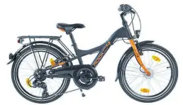 ?? BILD: Stiftung Warentest ?? Das günstigste gute Modell im Test: Das Decathlon City Bike 20 Zoll D4 Rock kostet 270 Euro.