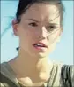  ?? LucasFilm Ltd. ?? DAISY RIDLEY costars in the 2015 box-office hit “Star Wars: The Force Awakens” on Starz.