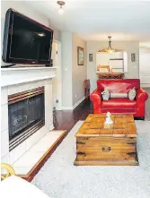  ??  ?? This condo at 12639 No. 2 Road in Richmond sold for $555,000. It has two bedrooms, two bathrooms, hardwood floors and a gas fireplace.